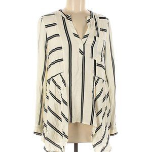 Anthropologie NWOT Stripe Swing Blouse